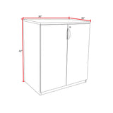 Regency Legacy Stand Up Typicals- Singles Cherry 3-Shelf Office Cabinet