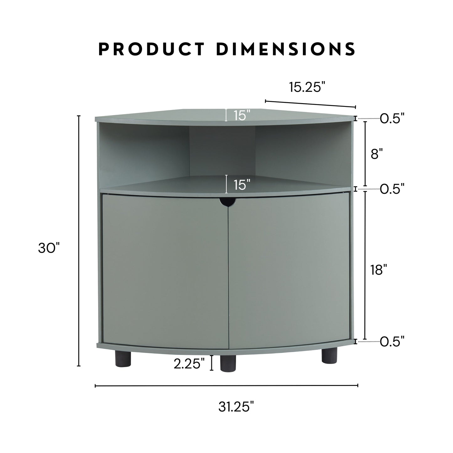 Furniture of America Leto Black Contemporary/Modern Mdf Media Cabinet