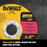 DEWALT Aluminum Oxide 4.5-in 60-Grit Grinding Wheel