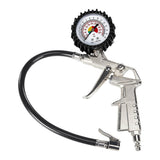 Central Pneumatic Pistol Grip Tire Inflator with Dial Gauge, 220 PSI Max