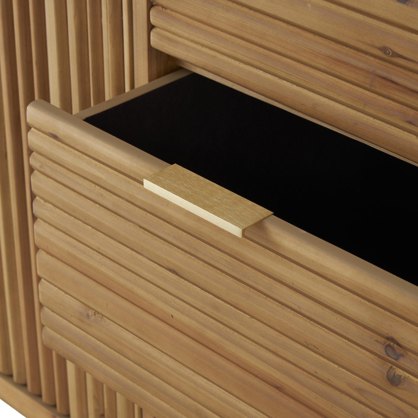 Grayson Lane Brown 3-Drawer Chest
