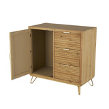 Grayson Lane Brown 3-Drawer Chest