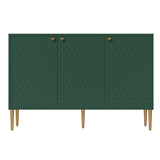 Mondawe 29.5 in. 3-Door Accent Cabinet, Green