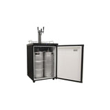 EdgeStar Sixth-Barrel Keg Black Digital Kegerator