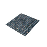Apollo Tile Celestial Berlin Blue 12-in x 12-in Glossy Glass Uniform Squares Floor and Wall Tile (20-sq. ft/ Carton)