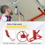 Maocao Hoom 11ft Red Drywall Lift 11-ft H x 53.5-in L x 53.5-in W Steel Drywall Lift