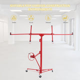 Maocao Hoom 11ft Red Drywall Lift 11-ft H x 53.5-in L x 53.5-in W Steel Drywall Lift