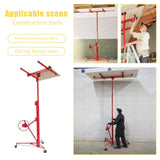 Maocao Hoom 11ft Red Drywall Lift 11-ft H x 53.5-in L x 53.5-in W Steel Drywall Lift