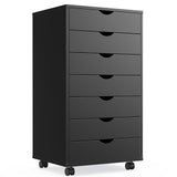 Siavonce Black Office Cabinet