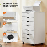 Siavonce White Office Cabinet