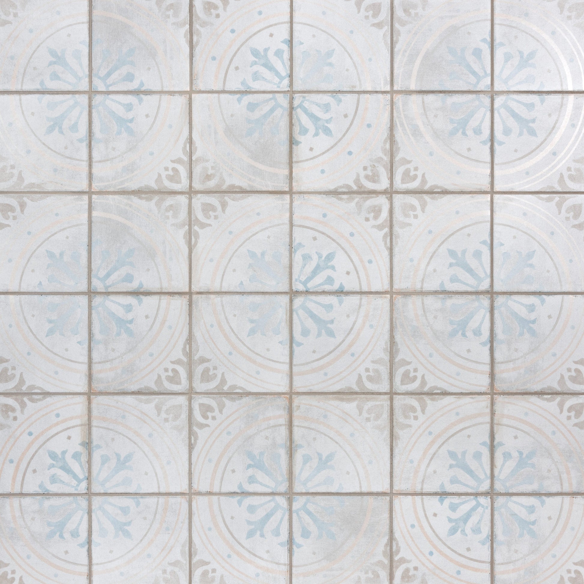 Affinity Tile Barcelona Decor Raval 6-in x 6-in Matte Porcelain Encaustic Floor and Wall Tile product image