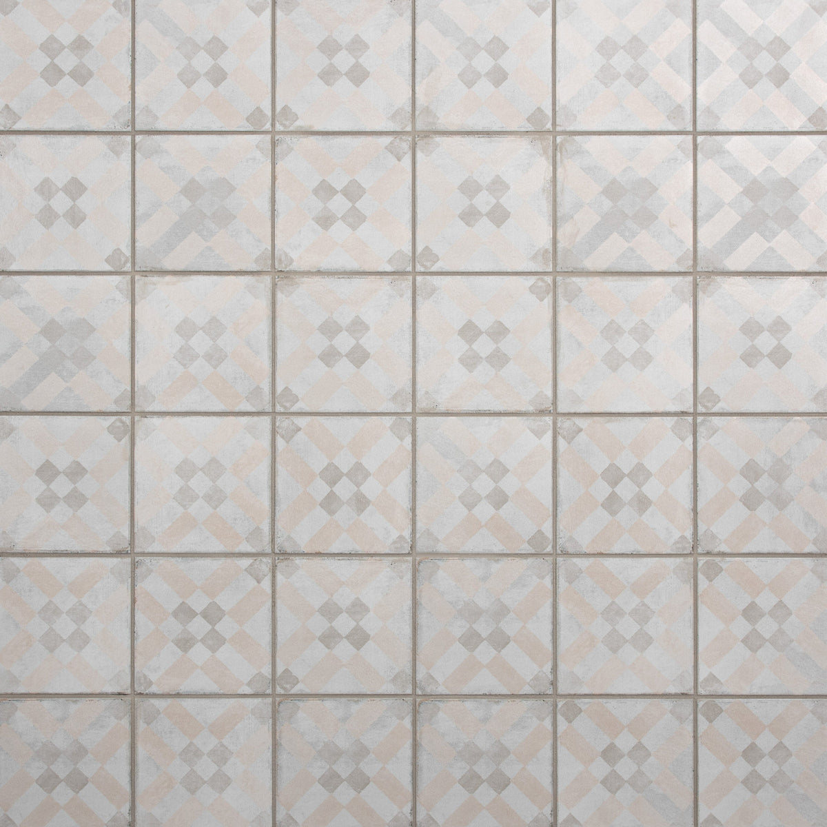 Affinity Tile Barcelona Decor Sants 6-in x 6-in Matte Porcelain Encaustic Floor and Wall Tile product image