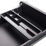 Mondawe Black 3-Drawer 15.75-in File Cabinet