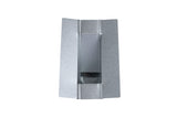 Gibraltar Building Products 4-in x 15.75-in Galvanized Steel Vent and Pipe Flashing with Damper