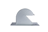 Gibraltar Building Products 10-in x 8.5-in Galvanized Steel Vent and Pipe Flashing, Gooseneck Roof Vent
