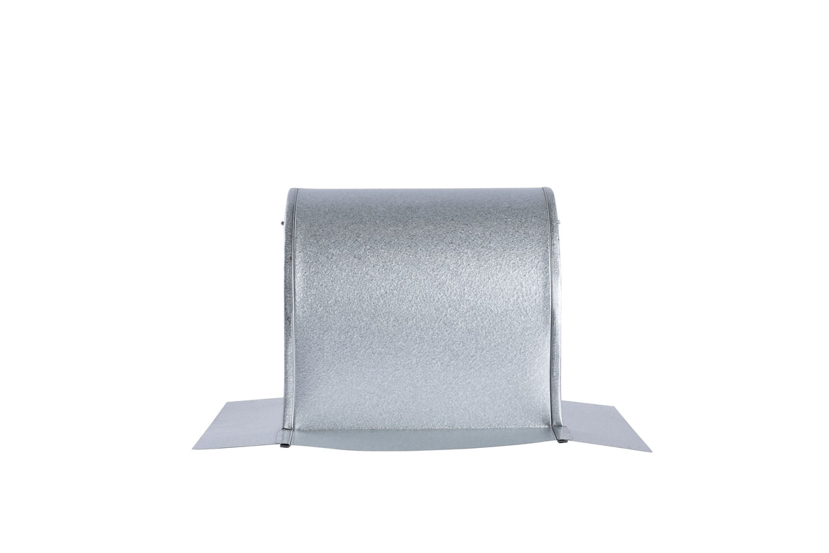 Gibraltar Building Products 10-in x 8.5-in Galvanized Steel Vent and Pipe Flashing, Gooseneck Roof Vent