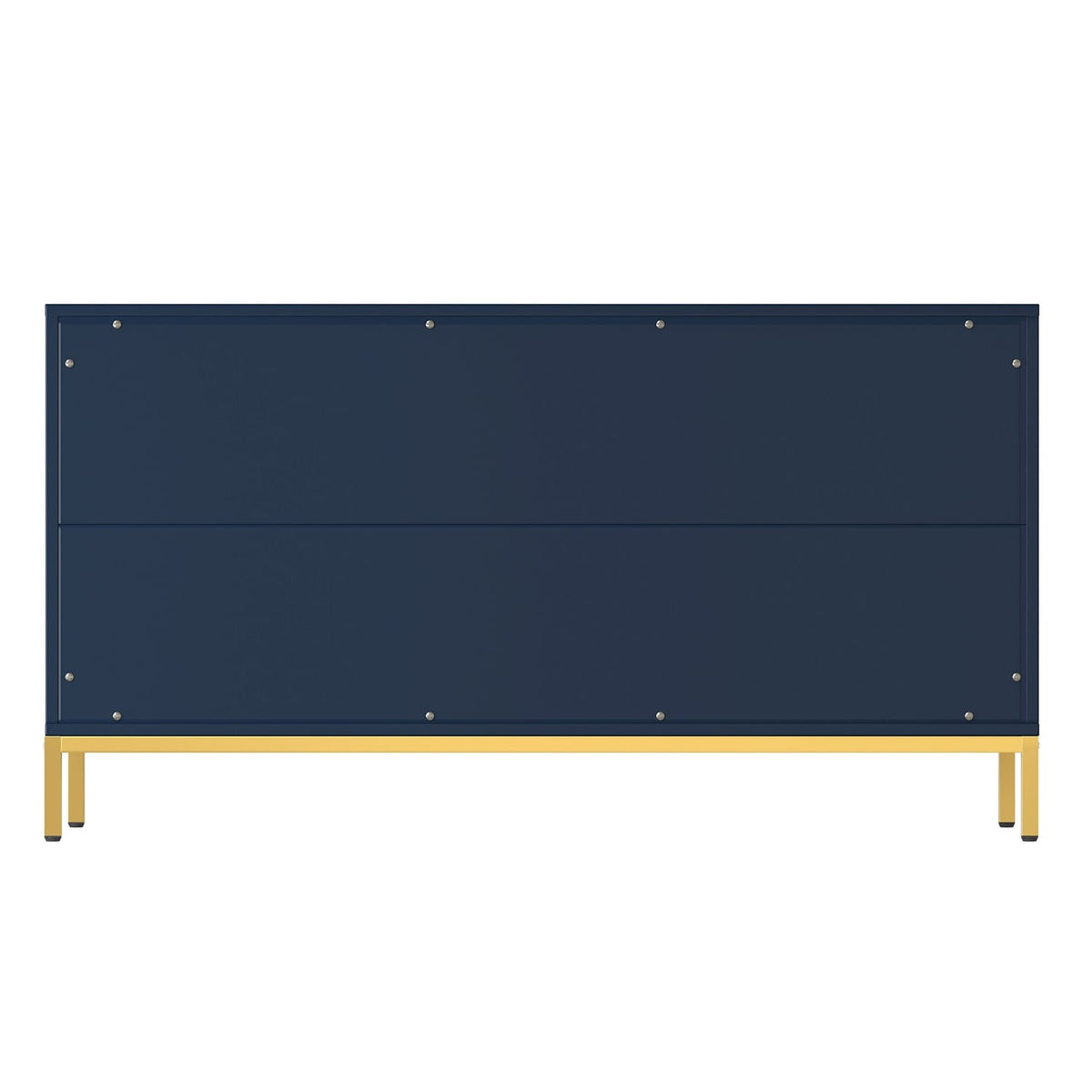 Mondawe 29.5 in. 3-Door Accent Cabinet, Blue