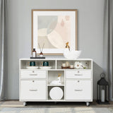 Winado White 4-Drawer 18.89-in File Cabinet