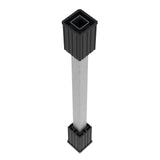 Freedom Camden 4-in x 4-in x 3-1/2-ft Black Composite Deck Post