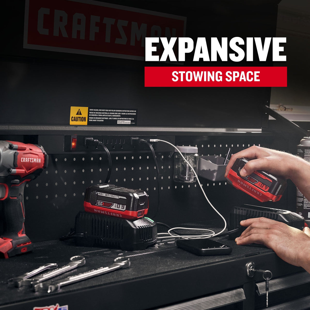 CRAFTSMAN 2000 Series 52-in W x 37.5-in H 10-Drawer Steel Rolling Tool Cabinet (Black)