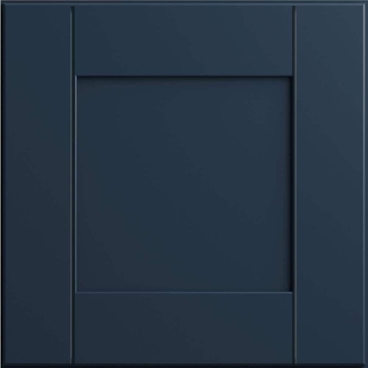 Home Decorators Collection Washington 24 in. W x 24 in. D x 34.5 in. H Vessel Blue Plywood Shaker Assembled Base Kitchen Cabinet Cutlery Tray
