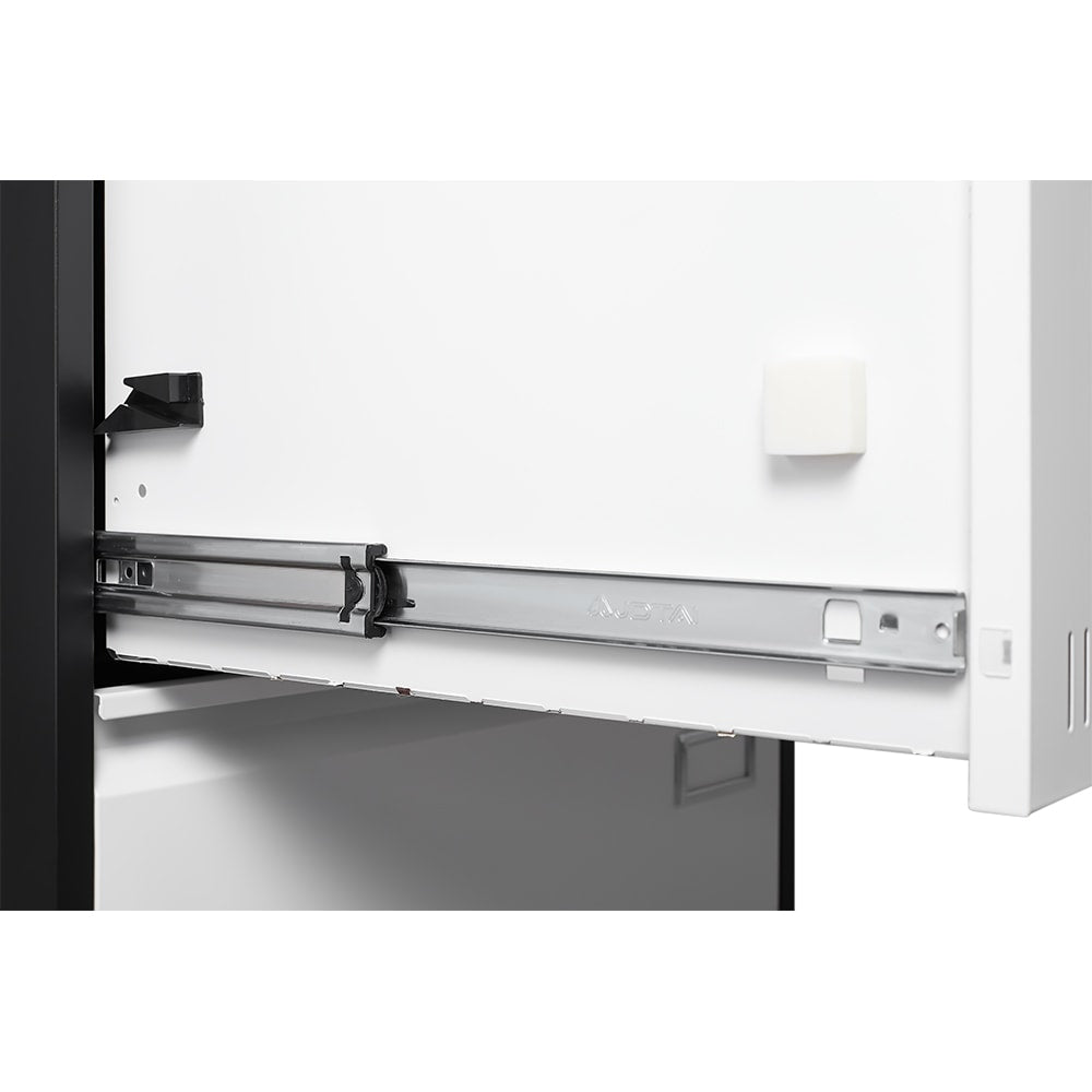 Maocao Hoom Black+White 23.62-in File Cabinet