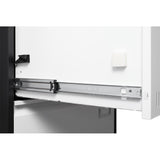 Maocao Hoom Black White 3-Drawer 23.62-in File Cabinet