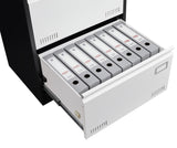 Maocao Hoom Black+White 23.62-in File Cabinet