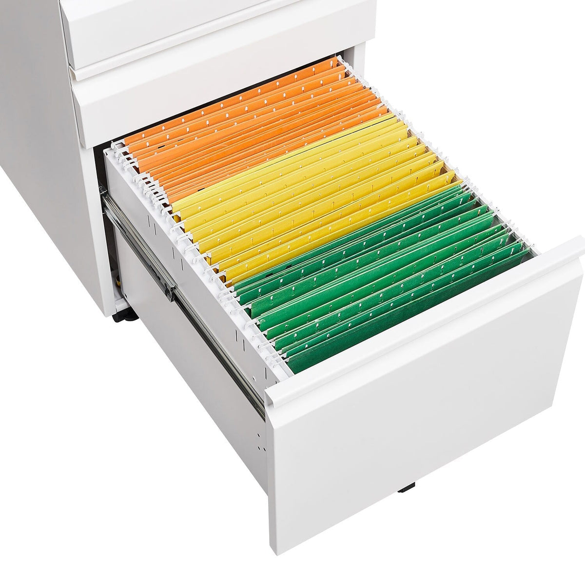 Maocao Hoom White 3-Drawer 15.35-in File Cabinet