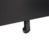 Maocao Hoom Black 3-Drawer 15.35-in File Cabinet