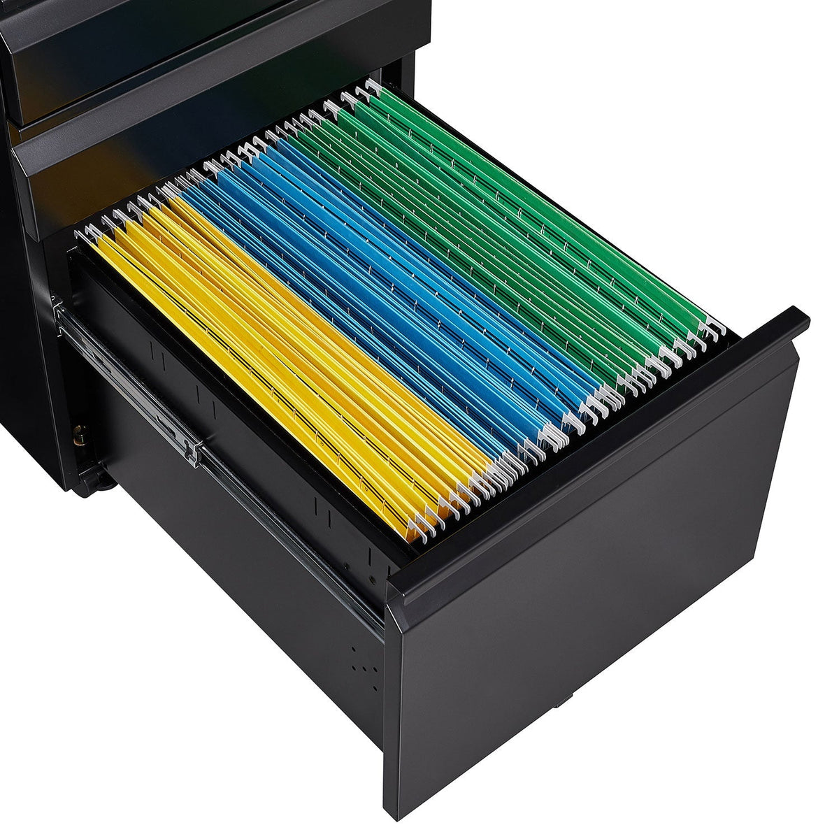 Maocao Hoom Black 3-Drawer 15.35-in File Cabinet