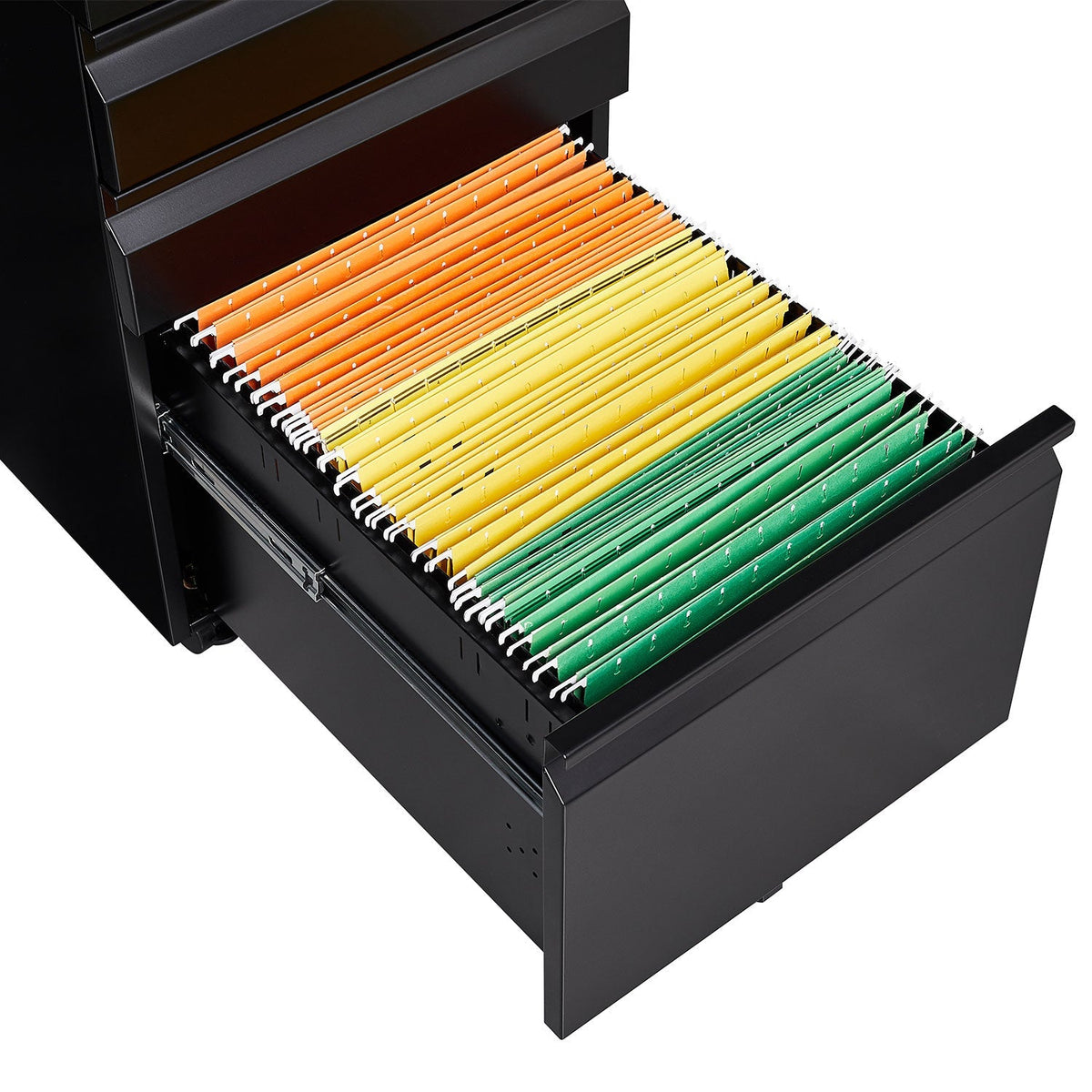 Maocao Hoom Black 3-Drawer 15.35-in File Cabinet