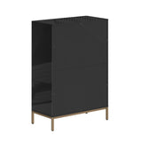 Mondawe 31.5 in. 5-Drawer  Chests Cabinet, Black
