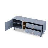 Maocao Hoom Modern/Contemporary Blue Tv Cabinet (Accommodates TVs up to 55-in)
