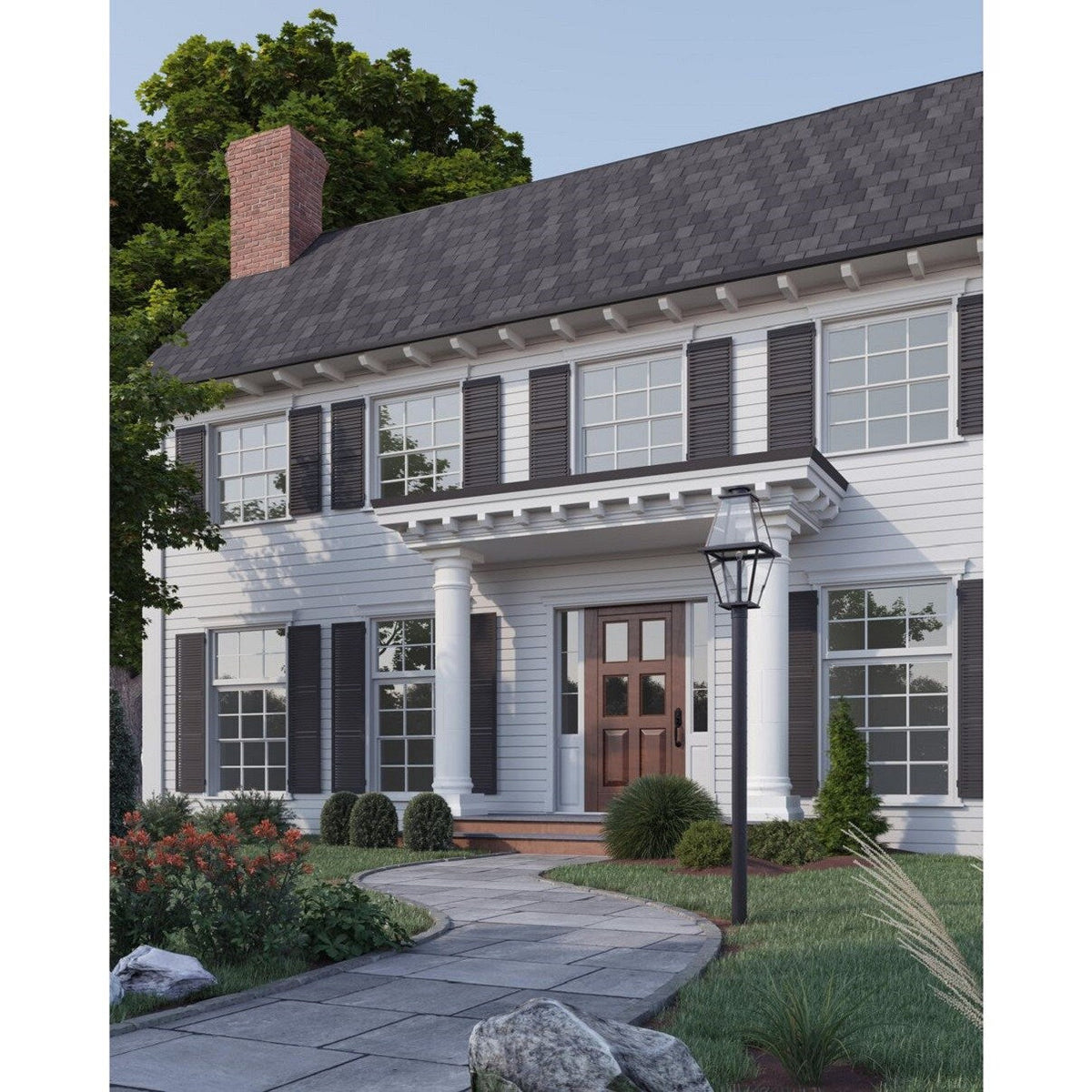 Progress Lighting 144-in Matte Black Aluminum Traditional Outdoor Light Pole, 3-in Dia (P5394-31)
