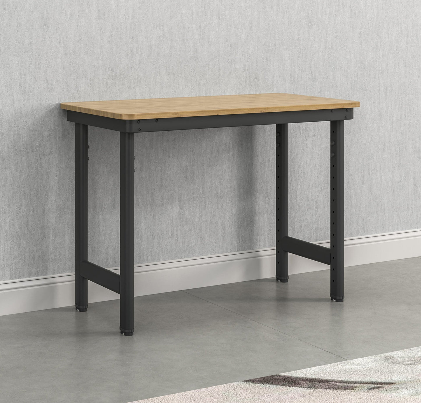 Everest Work Table 44-in W x 32-in H Steel Graphite Gray Freestanding Utility Storage Cabinet