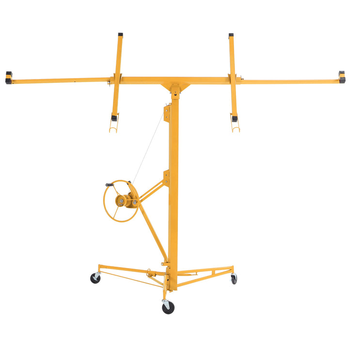 Maocao Hoom 11ft Yellow Drywall Lift 11-ft H x 53.5-in L x 53.5-in W Steel Drywall Lift