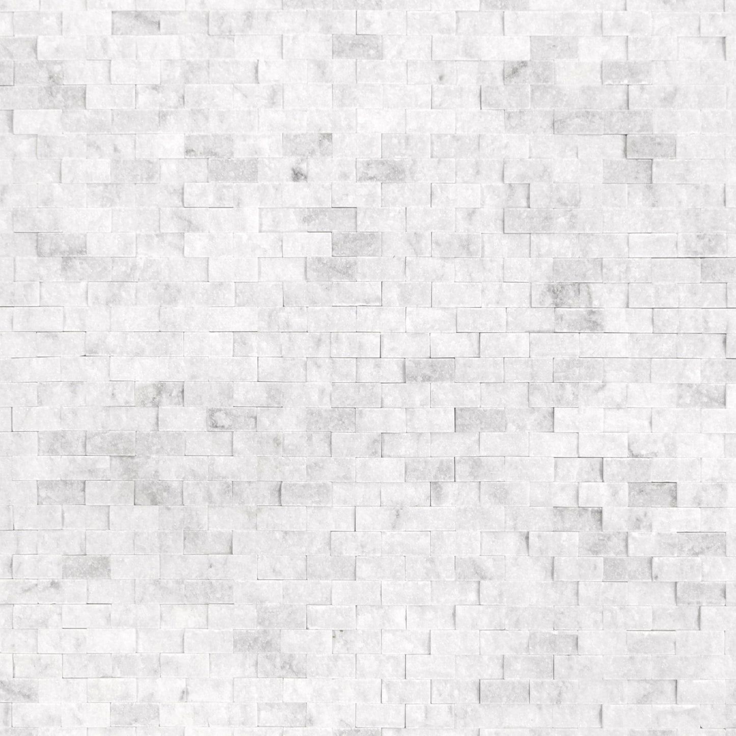 SUNWINGS 3D Stone Gray Mixed 10-in x 11-in Matte Natural stone Marble Peel and stick Mosaic Wall Tile product image