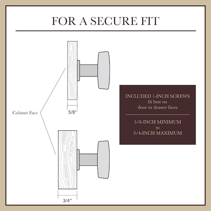 allen + roth Bryn (128Mm) Center to Center Cylindrical Bar Drawer Pull