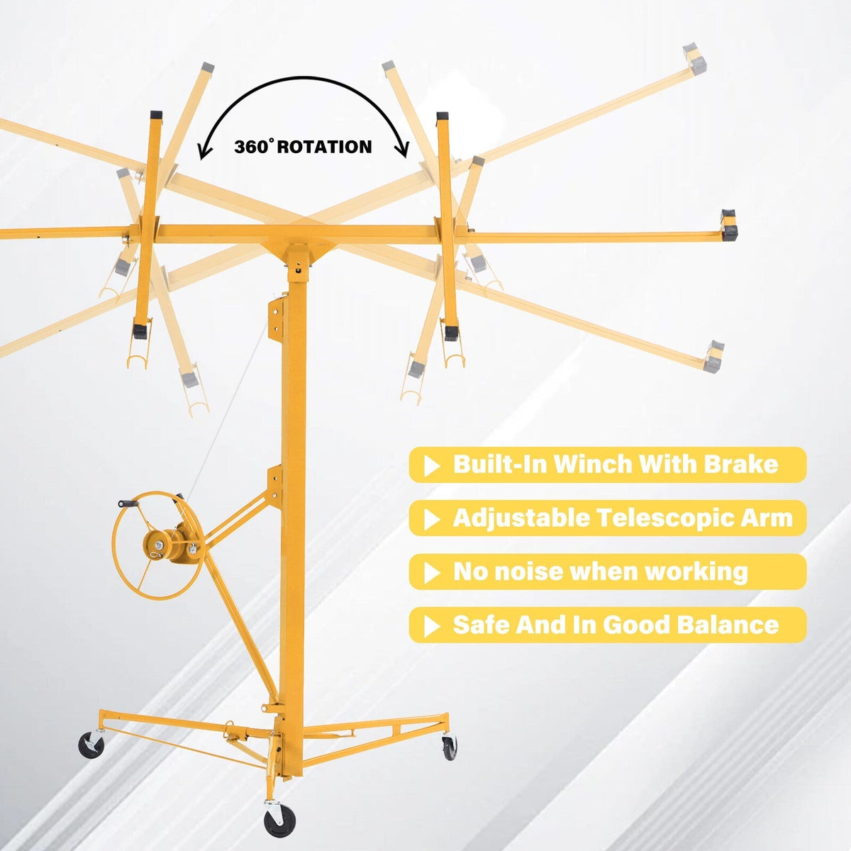 Maocao Hoom 11-ft H x 53.5-in L x 53.5-in W Steel Drywall Lift