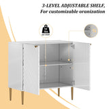 Clihome 15.75-in W x 31-in H Mdf White Freestanding Utility Storage Cabinet