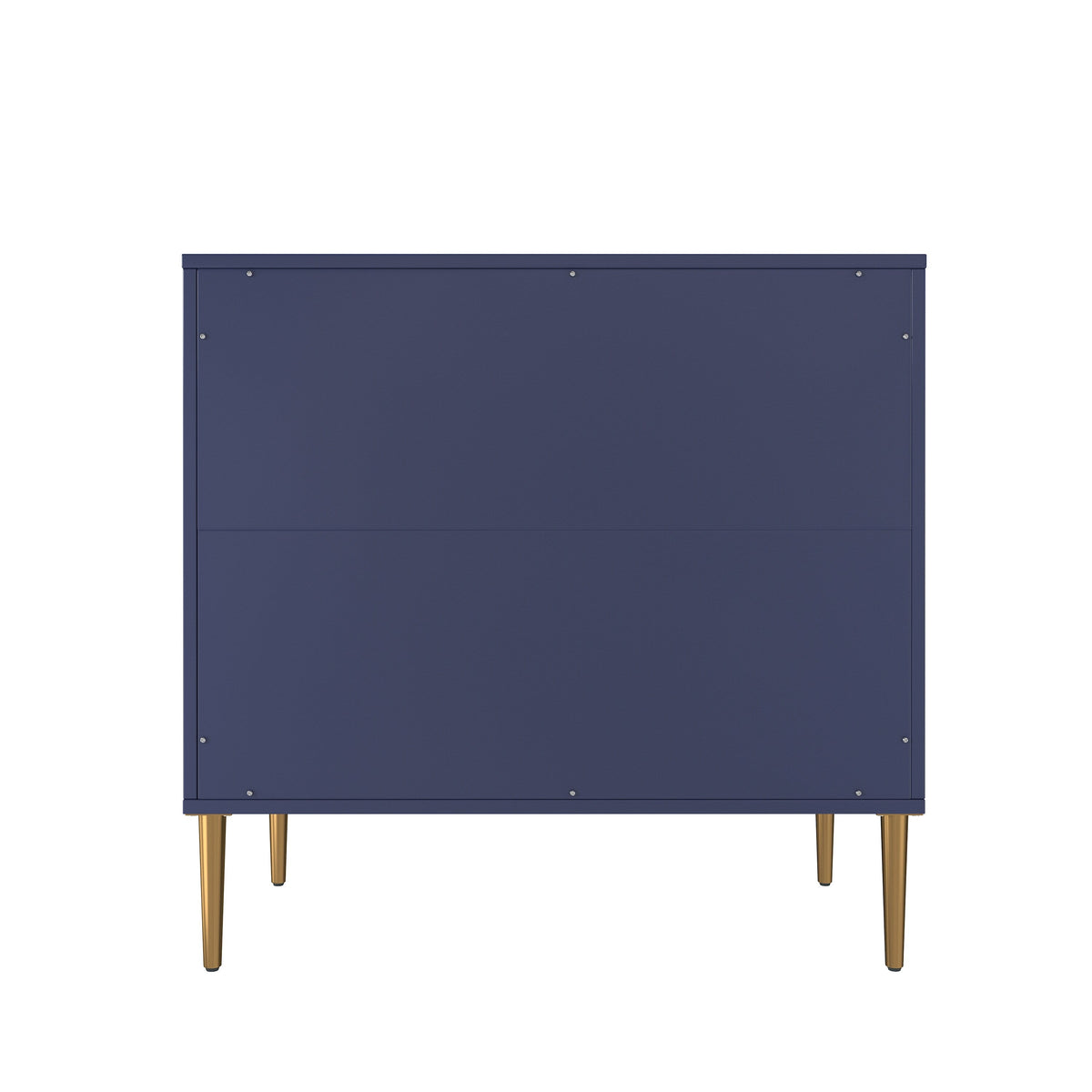 Clihome 15.75-in W x 31-in H Mdf Navy Freestanding Utility Storage Cabinet