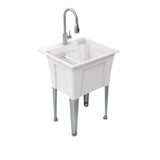 RuggedTub Freestanding Utility Tub with Faucet