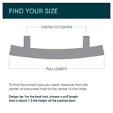allen + roth Origin 21 Ivy 5-1/16-in (128mm) Center to Center Satin Nickel Rectangular Handle Drawer Pull