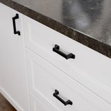 allen + roth Arthur (76Mm) Center to Center Matte Black Arch Handle Drawer Pull