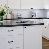 allen + roth Arthur (76Mm) Center to Center Matte Black Arch Handle Drawer Pull