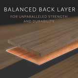 Element Flooring Sahara Lunar Surface Hickory 7-1/2-in W x 1/2-in T x 74-51/64-in Wirebrushed Engineered Hardwood Flooring (31.09-sq ft / Carton)