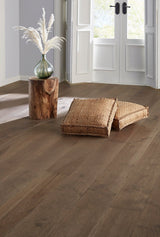 Element Flooring Sahara Lunar Surface Hickory 7-1/2-in W x 1/2-in T x 74-51/64-in Wirebrushed Engineered Hardwood Flooring (31.09-sq ft / Carton)
