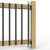 Deckorators 3/4-in x 32-in Bronze Aluminum Rectangular Deck Baluster (10-Pack)