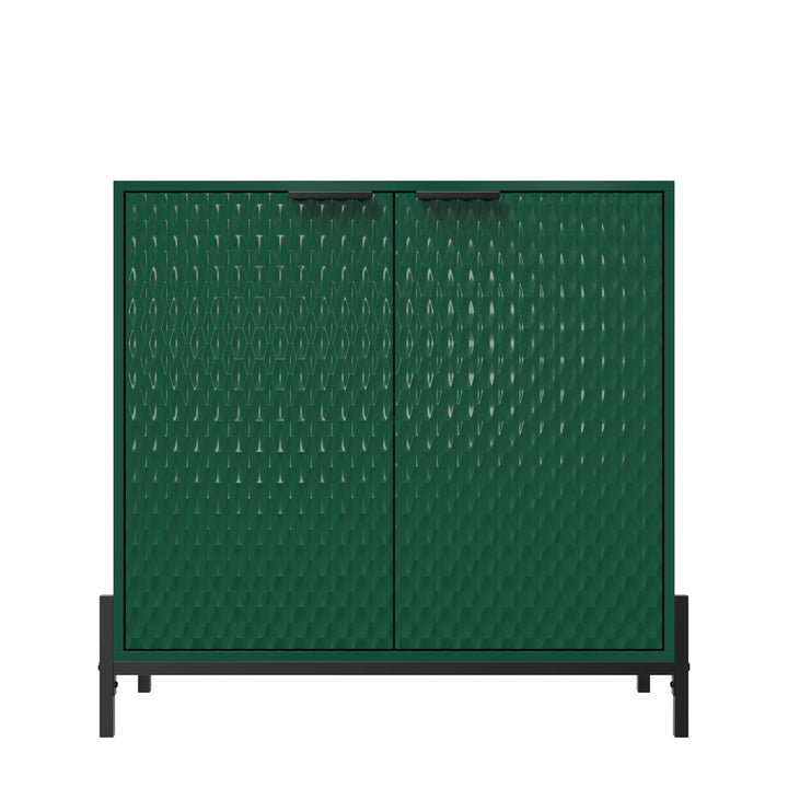 Clihome 15.67-in W x 31.5-in H Mdf Green Freestanding Utility Storage Cabinet